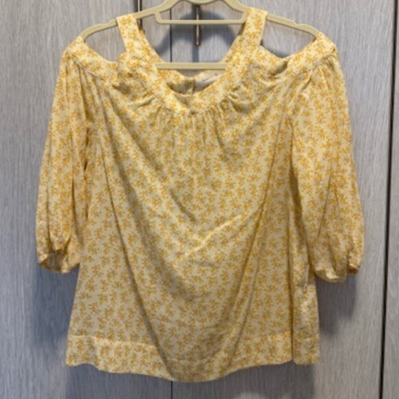 Meadow Rue for Anthropologie “Pyracantha” Cold Shoulder Top in Size 6 - Picture 2 of 9